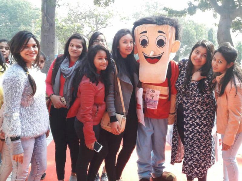 Polytechnic for Women New Delhi Visit to Book Fair photo 3